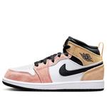 Кроссовки 1 mid se Air Jordan, розовый - фото