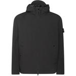 STONE ISLAND Толстовка с капюшоном на молнии с нашивкой логотипа, Black - фото