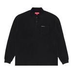 Поло Supreme Thermal Long-Sleeve 'Black', черный - фото