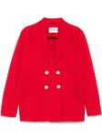 Circolo 1901 двубортный блейзер, красный - фото