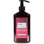 Кератиновый шампунь для волос 400мл, Arganicare - фото