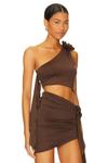 Топ Lovers and Friends Cordelia, цвет Chocolate Brown - фото 2