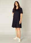 Платье Base Level Curvy ABERNATHY, темно-синий - фото 4