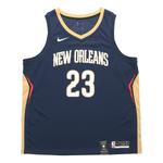 Футболка Энтони Дэвиса Icon Edition Swingman Джерси SW Nike, синий - фото