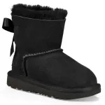 Ботинки Ugg Kids Mini Bailey Bow II, черный - фото
