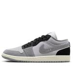 Кроссовки Air Jordan 1 Low SE Craft 'Inside Out - Cement Grey', серый - фото