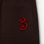 Хлопковые джоггеры snake Burberry, Peat - фото 7