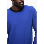 Синий хлопковый свитер Woolrich, Blue - фото 3