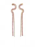 Серьги Waterfall PATOU, розовый - фото