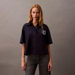 Женская поло Calvin Klein, синий - фото 4