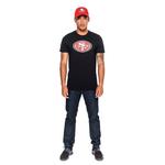 Футболка New Era NFL Regular Saf49E, черный - фото 4