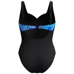 Купальник Speedo Shaping Printed OpusGem DD+, черный - фото 4