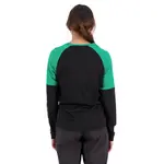 Женская джерси Tarn Merino Shift Wind Mons Royale, Pop Green/Black - фото 3