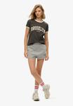Широкие брюки Superdry, Mottled Grey - фото 3