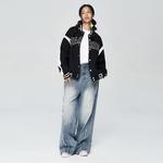 Бейсбольная куртка унисекс Starter, черный - фото 5