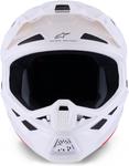 Шлем Alpinestars S-M7 Solid ECE06/DOT, White Glossy - фото 3