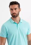 Поло POSS-0103 Ombre, бирюзовый - фото 4