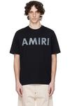 Футболка Amiri с принтом Amiri, черный - фото