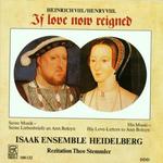 CD диск Isaak Ensemble Heidelberg / Stemmler: Henry Viii: If Love Now Reigned - фото