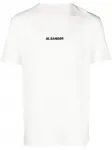 Футболка с логотипом JIL SANDER, белый - фото