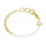 Браслет heart Swarovski, белый - фото 6