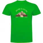 Футболка Kruskis Bear, зеленый - фото
