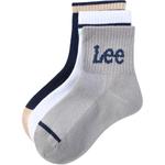 Детский носок Lee, светло-серый/белый/синий - фото 3
