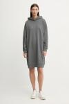 Хлопковое платье Marc O'Polo, серый - фото