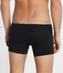 Комплект боксеров Emporio Armani с цветынм логотипом, 3 штуки - фото 3