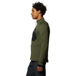 Толстовка на молнии Mountain Hardwear Power Grid, зеленый - фото 3