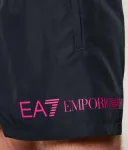 Пляжные шорты regular fit Ea7, темно-синий - фото 3