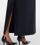 Креп макси-платье Róhe, Black - фото 5