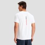 Футболка RUNNING для мужчин Descente, белый - фото 3