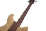 Бас-гитара Schecter Charles Berthoud CB-4 для левшей, цвет See-Thru Natural и Black Satin - фото 12