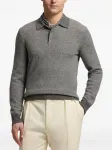 Кашемировая рубашка поло Ralph Lauren Purple Label, серый - фото 3