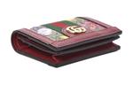 GUCCI Кошелек Ophidia Canvas With Leather, картхолдер женский Ebony/Red/Multicolor - фото 4
