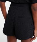 Фабиан декорированные хлопковые шорты Veronica Beard, черный - фото 5