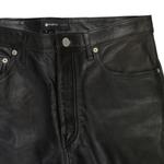 Брюки PURPLE BRAND Leather Pant, Black - фото 3