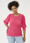 Блузка kctia Kaffe Curve, Raspberry - фото