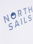 North Sails футболка с логотипом, белый - фото 3