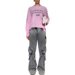 Стрэп детальные карго джинсы Acne Studios, серый - фото 4