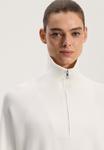Джемпер OYSHO HALF-ZIP, White - фото 2