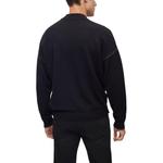 Трикотажная футболка мужская черная HUGO BOSS - фото 4