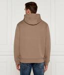 Толстовка мужская Emporio Armani с вышитым логотипом, бежевый - фото 3