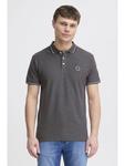 Рубашка-поло !SOLID, серый - фото