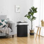 Корзина для белья Hansiro, 60x40 см, черный - фото 4