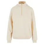 Свитер Urban Classics Light Terry half zip, бежевый - фото 3