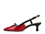 Туфли Journee Padma Pump, красный/черный - фото 4
