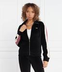 Толстовка женская Ea7 на молнии, черный - фото 3