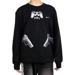 Унисекс худи Nike черное - фото 4